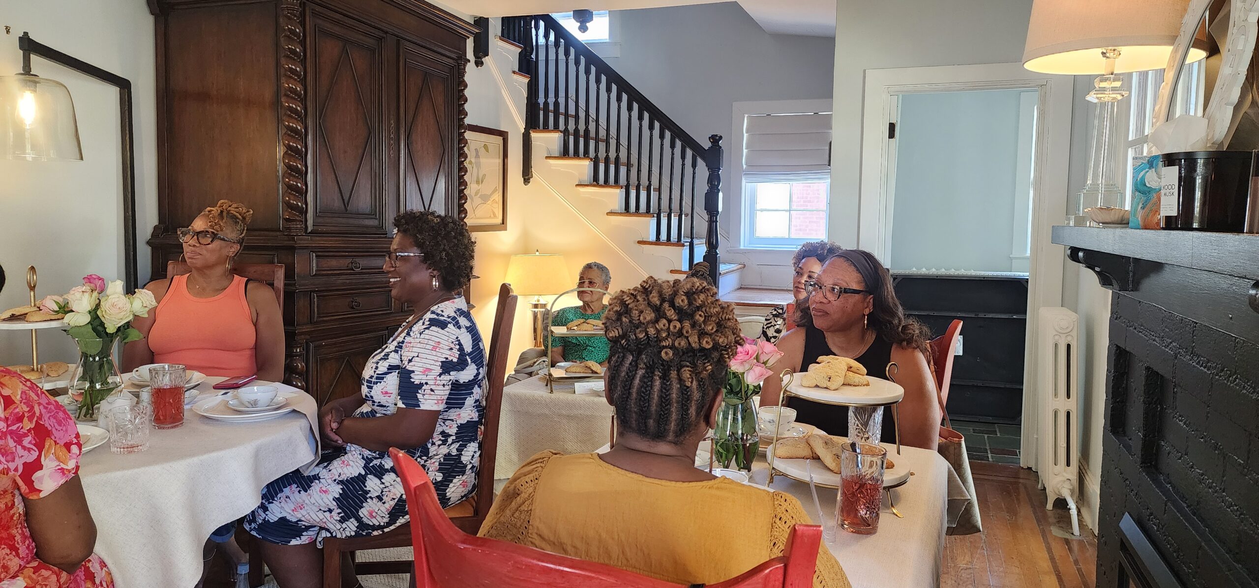 Curated Calm gathering moment
